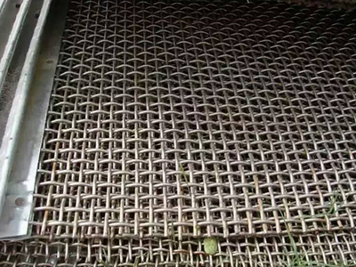 锰钢编织筛网